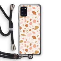 Terrazzo N°18: Samsung Galaxy A31 Transparant Hoesje met koord