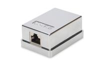 Digitus DN-93710 Netwerkdoos Opbouw (op muur) CAT 6 1 poort Zilver