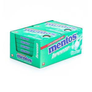 Mentos suikervrije kauwgom - Chlorophyl - 12 blisters