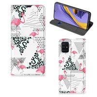 Samsung Galaxy A51 | Hoesje maken | Flamingo Triangle