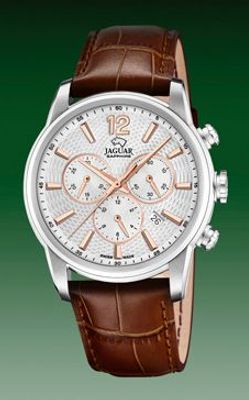 Horlogeband Jaguar J968.1 Leder Bruin