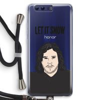 Let It Snow: Honor 9 Transparant Hoesje met koord