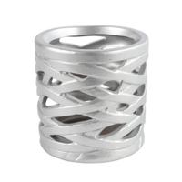 Countryfield theelichthouder redmon s zilverkleurig 10 cm | 12 stuks