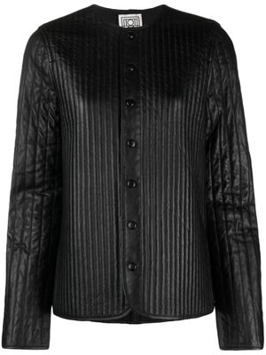 TOTEME Leren jack - Zwart TOTEME Leren jack - Zwart