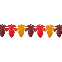 Slinger herfstbladeren thema - 300 cm - Papier - Herfst seizoen thema versiering - mix kleuren