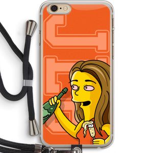 Jamie Lee Simpson: iPhone 6 PLUS / 6S PLUS Transparant Hoesje met koord