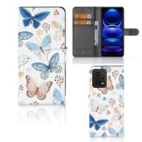 Telefoonhoesje | Met pasjeshouder | voor Xiaomi Redmi Note 12 5G | Poco X5 Vlinder
