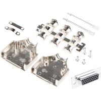 MH Connectors MHDM15-HD26FS-K D-sub male connectorset 180 ° Aantal polen: 15 Soldeerkelk 1 stuk(s)