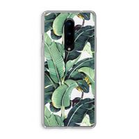 Bananenbladeren: OnePlus 8 Transparant Hoesje