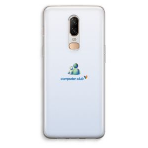 MSN: OnePlus 6 Transparant Hoesje