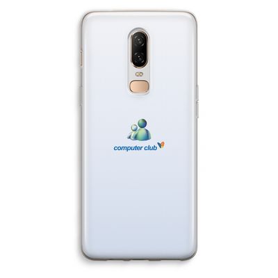 MSN: OnePlus 6 Transparant Hoesje