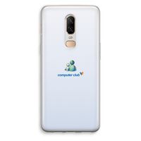 MSN: OnePlus 6 Transparant Hoesje