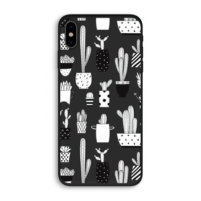 Cactusmotief: iPhone X Biologisch afbreekbaar hoesje