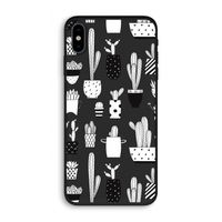 Cactusmotief: iPhone X Biologisch afbreekbaar hoesje