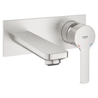 GROHE Lineare New waterbesparende afbouwdeel voor inbouw wandkraan M-size met uitloop 14.9cm supersteel 19409DC1 - thumbnail