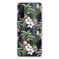 OnePlus Nord CE 5G TPU Hoesje Flamingo Palms