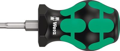 Wera Schroevendraaier | maat T 20 | klinglengte 25 mm | 2-componentengreep | ronde kling | 1 stuk - 05008858001 05008858001