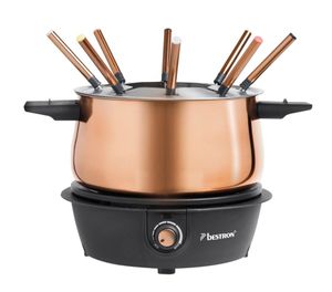 Bestron AFD850CO fondueset 1,5 l Koper 8 persoon/personen
