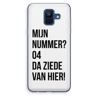 Da ziede van hier: Samsung Galaxy A6 (2018) Transparant Hoesje