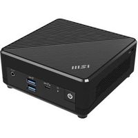 MSI Cubi N ADL-002EU Mini PC Intel® N N100 4 GB DDR4-SDRAM 128 GB SSD Windows 11 Pro Zwart - thumbnail