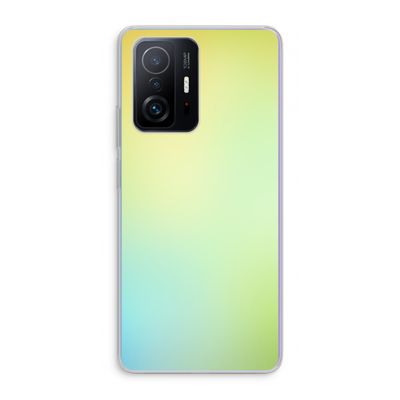 Minty mist pastel: Xiaomi 11T Transparant Hoesje