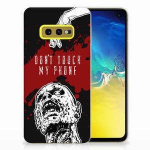 Samsung Galaxy S10e Silicone-hoesje Zombie Blood