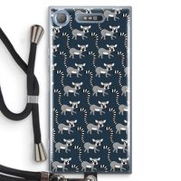 Makis: Sony Xperia XZ1 Transparant Hoesje met koord