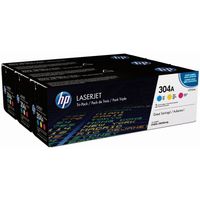 304A LaserJet tonercartridge, 3-pack (CF372AM) Toner