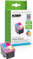 KMP Inktcartridge H168CX Compatibel vervangt HP 302XL, F6U67AE Cyaan, Magenta, Geel 1746,4030