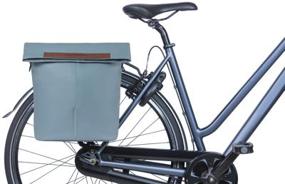 Basil city fietsshopper vegan leather 14-16l graphite blue