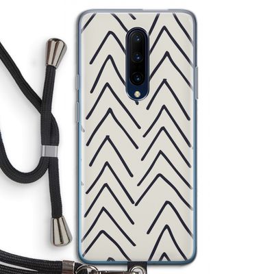 Marrakech Arrows: OnePlus 7 Pro Transparant Hoesje met koord