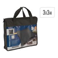 Stof Lifetime Grijs Vierkant 3 m Buitenkant