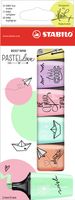 6 STABILO BOSS MINI Markeerstiften - Pastellove Edition - 6 kleuren - thumbnail