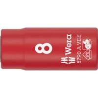 Wera 8790 A VDE 05005935001 Dop (zeskant) Dopsleutelinzetstuk 8 mm Wera 8790 A VDE 05005935001 Dop (zeskant) Dopsleutelinzetstuk 8 mm