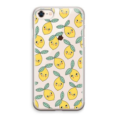 Citroenen: iPhone 8 Transparant Hoesje