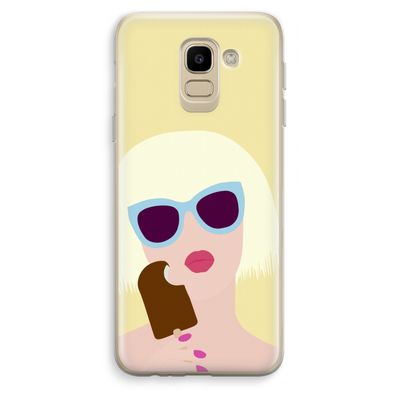 Ice cream: Samsung Galaxy J6 (2018) Transparant Hoesje