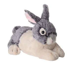 Warmte/magnetron opwarm knuffel konijn - Opwarmknuffels