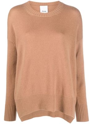 Allude pull en cachemire à épaules tombantes - Marron