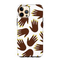 Hands dark: iPhone 12 Pro Max Tough Case