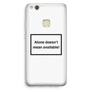 Alone: Huawei Ascend P10 Lite Transparant Hoesje