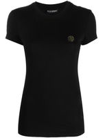 Plein Sport t-shirt en coton à patch logo - Noir - thumbnail