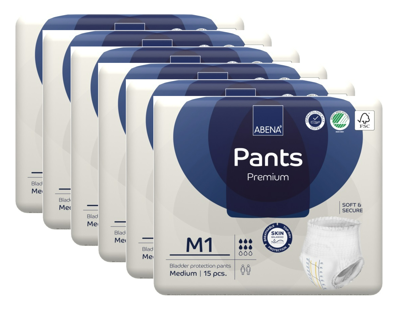 Abena Pants Premium M1 - Multiverpakking