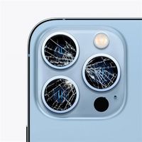 iPhone 13 Pro Max Camera Lens Glas Reparatie - Blauw - thumbnail