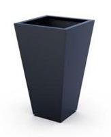Vasus vaasvormige Aluminium plantenbakken Lengte: 500 Breedte: 500 Hoogte: 800 - Geroba