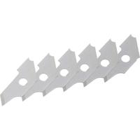Wolfcraft 5893000 Reserveklingen voor boor met verzonken holle rand 6 stuk(s)