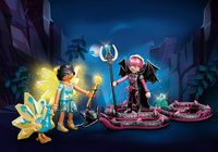 Playmobil Crystal Fairy en Bat Fairy met totemdieren 70803 - thumbnail