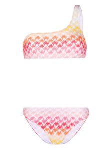 Missoni bikini à motif zig-zag - Rouge