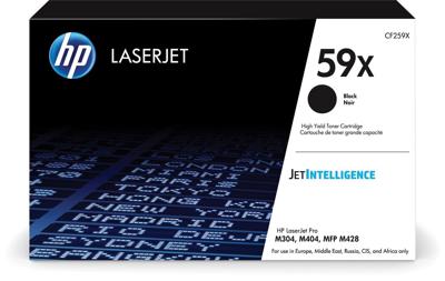 HP toner 59X, 10.000 pagina&apos;s, OEM CF259X, zwart