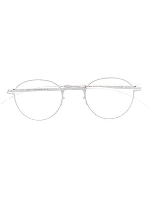 Mykita lunettes de vue à monture ronde - Argent