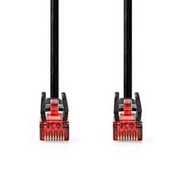 Nedis CAT6 Netwerkkabel | RJ45 Male | RJ45 Male | U/UTP | 2.00 m | Rond | PVC | Zwart | Label - CCGL85200BK20 - thumbnail